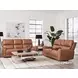 Boa Apple Cider Zero Gravity Power Reclining with LED and USB Charging Living Room Set