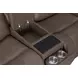 Hancock Bette Hazel 76" Zero Gravity Power Reclining Loveseat with USB Charging and LED