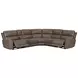 Hancock Bette Hazel 6 Piece Zero Gravity Power Reclining Sectional with USB Charging