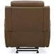 Hawthorne Butternut Leather Glider Power Recliner with USB Charging