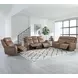 Hawthorne Butternut Leather Glider Power Recliner with USB Charging