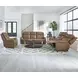 Haywood Butternut 79" Power Reclining Console Loveseat With Power Headrest