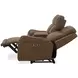 Haywood Butternut 79" Power Reclining Console Loveseat With Power Headrest
