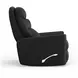 Hercules Black Swivel Glider Recliner with Articulating Headrest