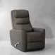 Hercules Haze Swivel Glider Recliner with Articulating Headrest
