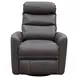 Hercules Haze Swivel Glider Recliner with Articulating Headrest