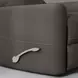 Hercules Haze Swivel Glider Recliner with Articulating Headrest