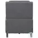 Hollis Echo Grey Leather Recliner