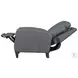 Hollis Echo Grey Leather Power Recliner
