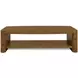 Melange Rich Golden Brown Occasional Table Set