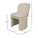 Mia Beige Upholstered Side Chair