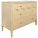 Michelle Natural Grasscloth 4 Drawer Soft Close Accent Chest With Glass Top