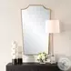 Demaris Antique Gold Leaf Mirror