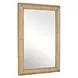 Monterey Brown Rectangular Large Wall Mirror