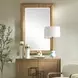 Monterey Brown Rectangular Large Wall Mirror