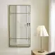 Oakley Brass and Bronze Rectangular Wall Mirror