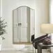 Mallorca Brushed Brass Arched Wall Mirror
