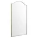 Mallorca Brushed Brass Arched Wall Mirror