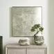 Alden Brushed Brass Square Wall Mirror