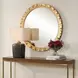 Arlington Antique Gold Round Wall Mirror