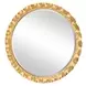 Arlington Antique Gold Round Wall Mirror