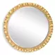Arlington Antique Gold Round Wall Mirror