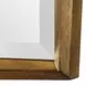 Belmont Antique Gold Square Wall Mirror