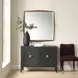 Belmont Antique Gold Square Wall Mirror