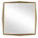 Belmont Antique Gold Square Wall Mirror