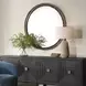 Carlisle Aged Rust Bronze Round Wall Mirror