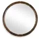 Carlisle Aged Rust Bronze Round Wall Mirror