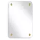 Hamrick Brass Rectangular Wall Mirror