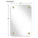Hamrick Brass Rectangular Wall Mirror