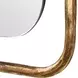 Monterey Antiqued Gold Rectangular Wall Mirror