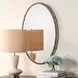 Kingsley Antique Gold Oval Wall Mirror