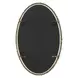 Kingsley Antique Gold Oval Wall Mirror