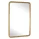 Prescott Antique Brass Rectangular Wall Mirror