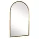Prescott Antique Brass Arched Wall Mirror