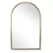 Prescott Antique Brass Arched Wall Mirror