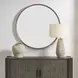 Somerset Bronze Round Wall Mirror