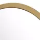 Somerset Antique Brass Oval Wall Mirror