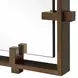Kingsley Dark Bronze Rectangular Wall Mirror