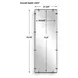 Kingsley Dark Bronze Rectangular Wall Mirror