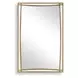 Riverton Antique Gold Rectangular Wall Mirror
