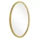 Belmont Antique Brass Oval Wall Mirror