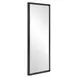 Carlisle Black and Gold Rectangular Tall Wall Mirror