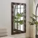 Fairmont Dark Walnut Rectangular Wall Mirror