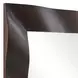 Fairmont Dark Walnut Rectangular Wall Mirror