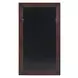 Fairmont Dark Walnut Rectangular Wall Mirror