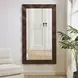 Fairmont Dark Walnut Rectangular Wall Mirror